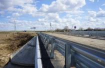 Построенный по нацпроекту мост в Перелюбском районе «пережил» первый паводок