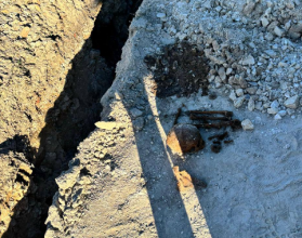 В Вольске нашли костные останки человека