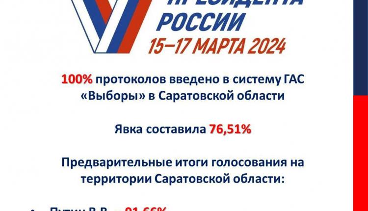 Саратовский облизбирком завершил подсчет голосов