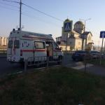 После столкновения на Панченко госпитализирован водитель