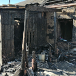 Полицейские вынесли из горящего дома пятилетнего ребёнка и женщину-инвалида