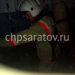 В квартире Балакова произошло возгорание