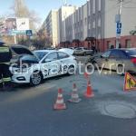 В ДТП на улице Рахова пострадала водитель легковушки