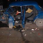 В Калининске произошло смертельное ДТП. Погиб водитель "Лады"