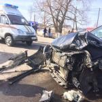 Водитель легковушки скончалась в массовой аварии в Татищеве
