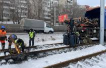 По проекту «Скоростной трамвай» начаты сварочные работы на улице Политехнической