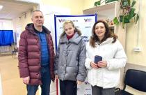 Юлия Литневская отдала свой голос на выборах Президента