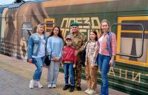 Поезд Победы прибыл в Саратов