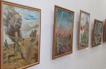 В экспозиции будут представлены картины ветеранов и детей ВОВ