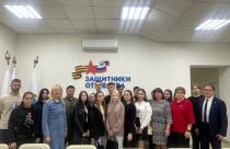 Встреча состоялась в рамках мероприятий, посвященных Году защитника Отечества, и продолжила цикл встреч «Добровольцы СВО: история поступка»