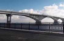 Завершается строительство второй очереди – участка под мостом Саратов-Энгельс