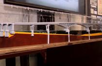 На выставке представлены материалы по истории возведения этих уникальных инженерных сооружений – фотографии, документы и эскизные проекты из фондов музея