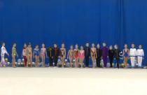 В спорткомплексе «Кристалл» устроили областные соревнования по художественной гимнастике «Зимняя сказка»