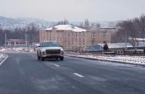 Накануне были проведены технические испытания с обкаткой грузовыми автомобилями