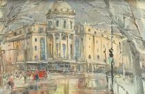 Потеплению в душе, движению света посвятили живописцы, скульпторы и графики свои новые работы, которые объединила областная выставка под названием «Движение света и цвета»