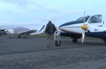 В рамках Недели космоса, объявленной президентом России Владимиром Путиным, с аэродрома в Дубках сегодня стартовала авиационная экспедиция