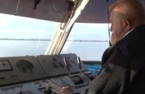 Начал свою работу и речной транспорт