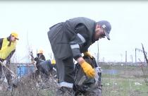 В рамках очередной экологической акции «Чистый берег» работники Саратовского НПЗ очистили от бытового и природного мусора эту часть прибрежной зоны в Заводском районе