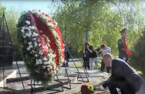 Сегодня на Воскресенском кладбище почтили память воинов, павших во время Великой Отечественной войны