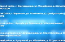 На этот раз он побывает в 13 районах Саратовской области. Терапевты и узкие специалисты проведут выездные приемы