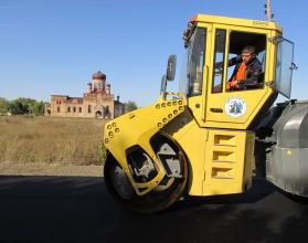 Первая сотня объектов отремонтирована дорожниками в селах 