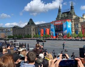 Саратовский волонтер принял участие в организации Парада Победы на Красной площади