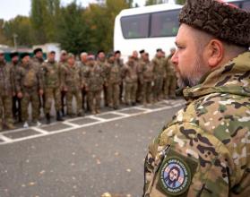 "Казачья сотня" отправилась из Саратова в зону СВО