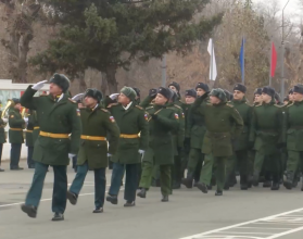 Торжественное мероприятие прошло впервые после открытия в Саратовского высшего артиллерийского командного училища