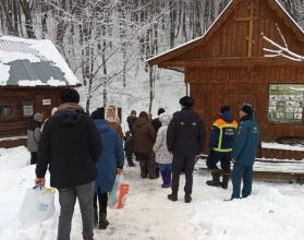 За сутки оборудованные места для проведения Крещенских купаний посетили свыше 9000 жителей Саратовской области