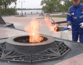 Огонь Победы. Накануне Дня Победы важнейшие символы памяти тщательно проверяют и проводят техническое обслуживание