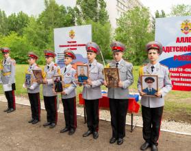 Открытие мемориала прошло в рамках мероприятий, приуроченных к празднованию Года защитника Отечества и увековечению памяти погибших героев