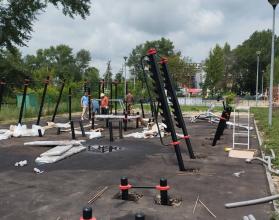 В регионе завершается строительство восьми спортивных площадок для выполнения нормативов комплекса «Готов к труду и обороне»