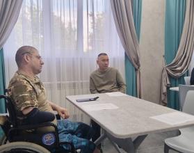 В реабилитационно-восстановительный центр в Спорткомплексе «Кристалл» заехал второй поток участников специальной военной операции