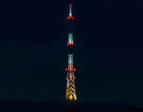 28 октября телебашня в Саратове включит подсветку в честь 10-летия Всероссийского общественного движения «Волонтеры Победы»