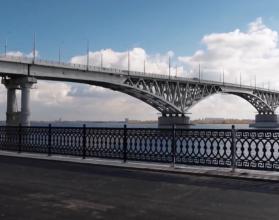 Завершается строительство второй очереди – участка под мостом Саратов-Энгельс