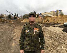 Военнослужащий Федор А. высказал слова благодарности жителям Ленинского района