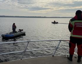 Спасатели областной службы спасения провели очередной рейд по безопасности эксплуатации маломерных судов на акватории реки Волга