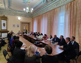 13 ноября в Вольске прошло кустовое рабочее совещание по вопросам повышения инвестиционной привлекательности муниципальных образований