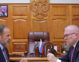 Полномочный представитель Президента России в ПФО Игорь Комаров посетил Киров