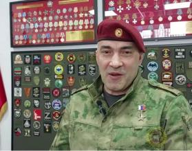 Саратов посетил генерал-майор, командир отдельной бригады особого назначения войск национальной гвардии, Герой России с позывным «Волга» Руслан Гарифуллин