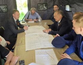 Подготовительные работы к устранению аварии на самотечном коллекторе завершены полностью