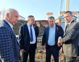 Аварийная ситуация на ул. Менделеева в Энгельсе