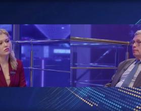 Заместитель генерального директора — руководитель регионального департамента ВГТРК Рифат Сабитов дал интервью телеканалу «Сибирь 24» на ПМЭФ-2026