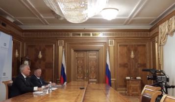 Вячеслав Володин провел в Москве рабочее совещание в режиме видеоконференции с руководством органов местного самоуправления, директорами школ и детских садов 4 районов области