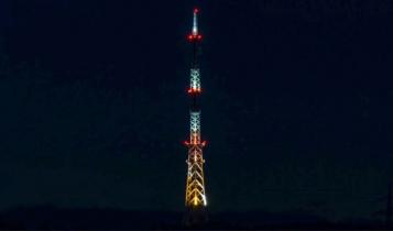 28 октября телебашня в Саратове включит подсветку в честь 10-летия Всероссийского общественного движения «Волонтеры Победы»