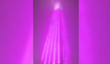 Это произошло в честь Международного дня недоношенных детей, который отмечался накануне