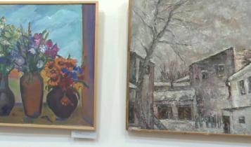 Там открылась персональная выставка к 75-летию саратовского художника Романа Мерцлина