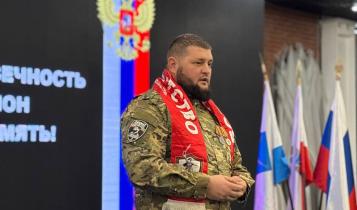 Участник СВО, председатель Октябрьского отделения «Боевого братства» Сергей Фролков поздравил сослуживцев с 23 февраля