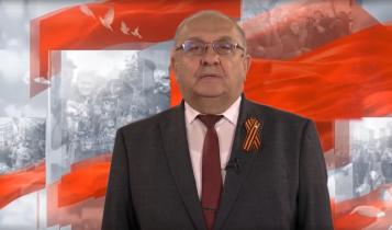 Поздравление главы муниципального образования «Город Саратов» Игоря Молчанова с Днем Победы