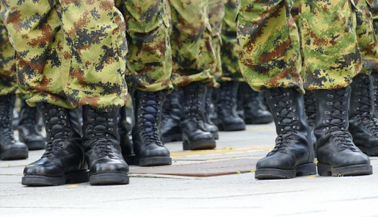 военные ботинки
